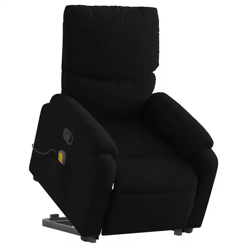Light Gray / Manual Push Back Massage Recliner Chair – 1-Seater