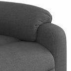 Light Gray / Manual Push Back Massage Recliner Chair – 1-Seater