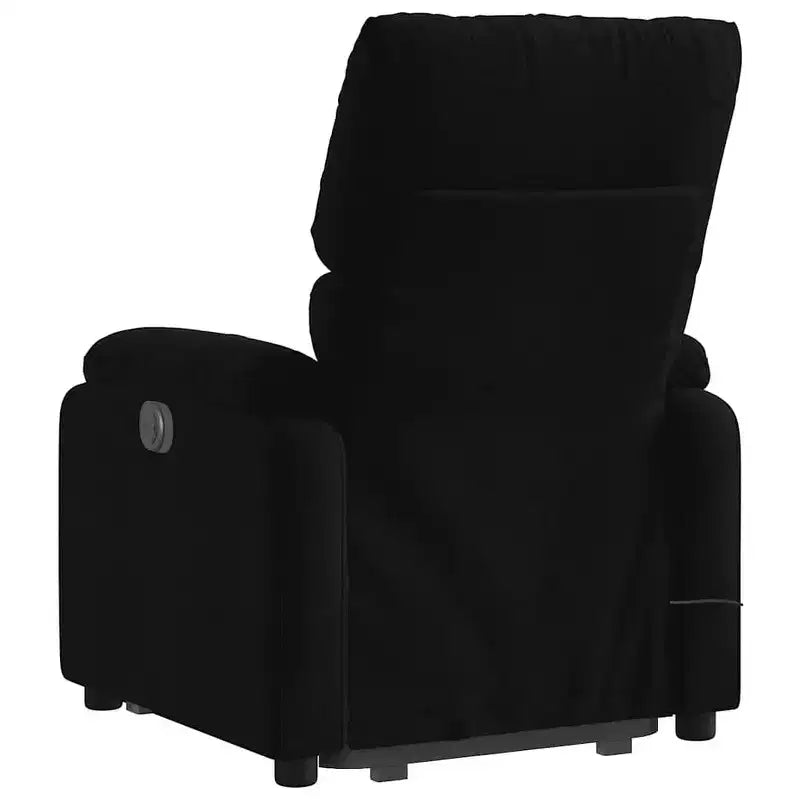 Light Gray / Manual Push Back Massage Recliner Chair – 1-Seater