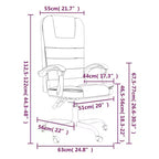 Black Velvet Massage Office Chair, Steel Frame, 1-Person
