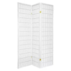 6 ft. Tall Window Pane Shoji Screen 3 Panels - Oriental Furniture