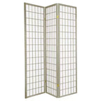 6 ft. Tall Window Pane - Special Edition - Gray (3 Panels)