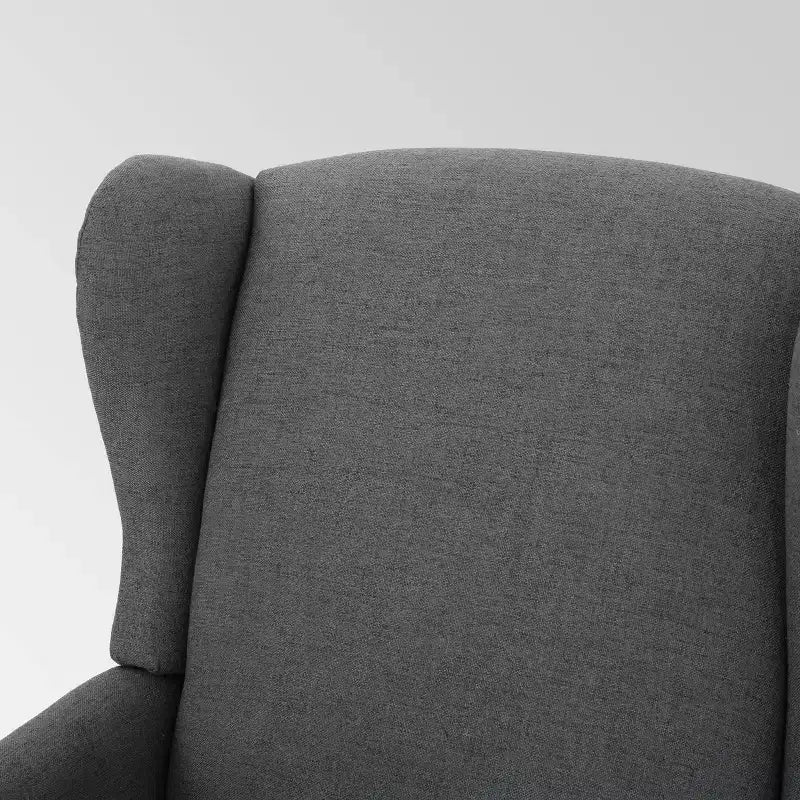 Wingback Push-Back Recliner, Wheat, Single Seat