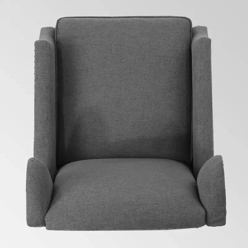 Wingback Push-Back Recliner, Wheat, Single Seat