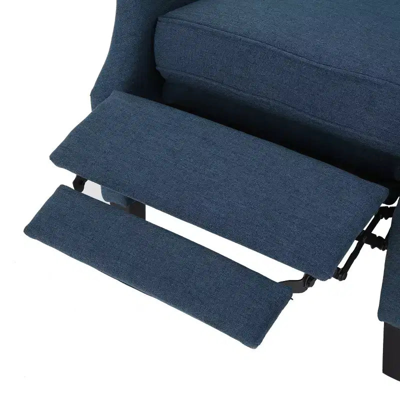 Wingback Push-Back Recliner, Wheat, Single Seat