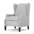 Wingback Push-Back Recliner, Wheat, Single Seat