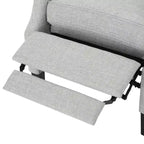 Wingback Push-Back Recliner, Wheat, Single Seat