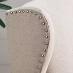Wingback Push-Back Recliner, Wheat, Single Seat