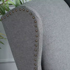 Wingback Push-Back Recliner, Wheat, Single Seat