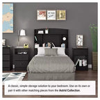 White / Black / Drifted Gray 6-Drawer Tall Chest, Single