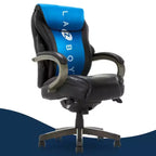Hyland Bonded Leather & Wood Executive Office Chair - La-Z-Boy