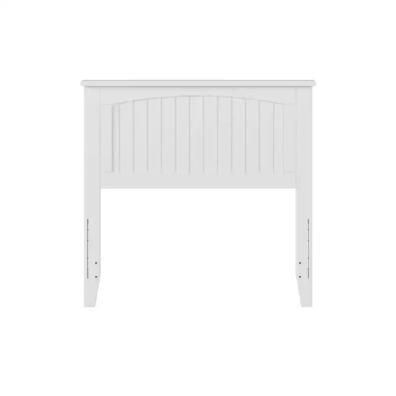 Espresso / White / Gray Twin Headboard with USB Charging, Bed Frame Mounted, 1-Person
