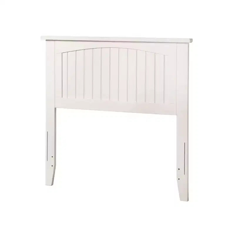 Espresso / White / Gray Twin Headboard with USB Charging, Bed Frame Mounted, 1-Person