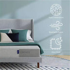 White Foam Mattress, Medium Firm, 1-Person