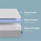 White Foam Mattress, Medium Firm, 1-Person