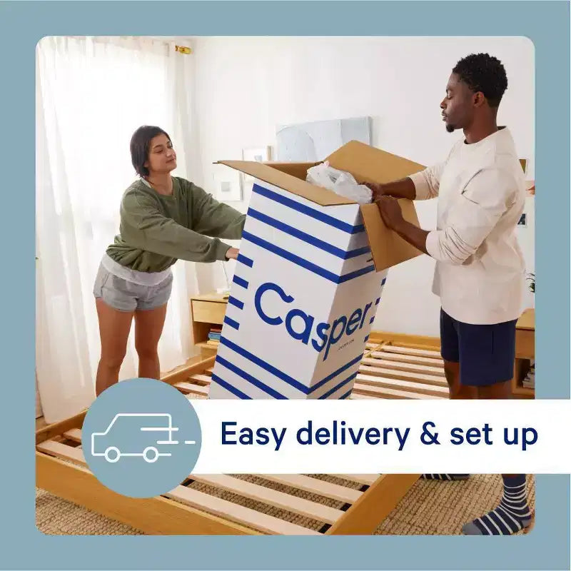 White Foam Mattress, Medium Firm, 1-Person